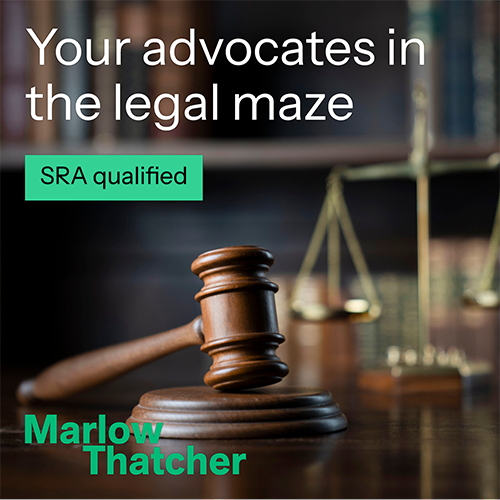 Call-to-action ad for a lawyer
